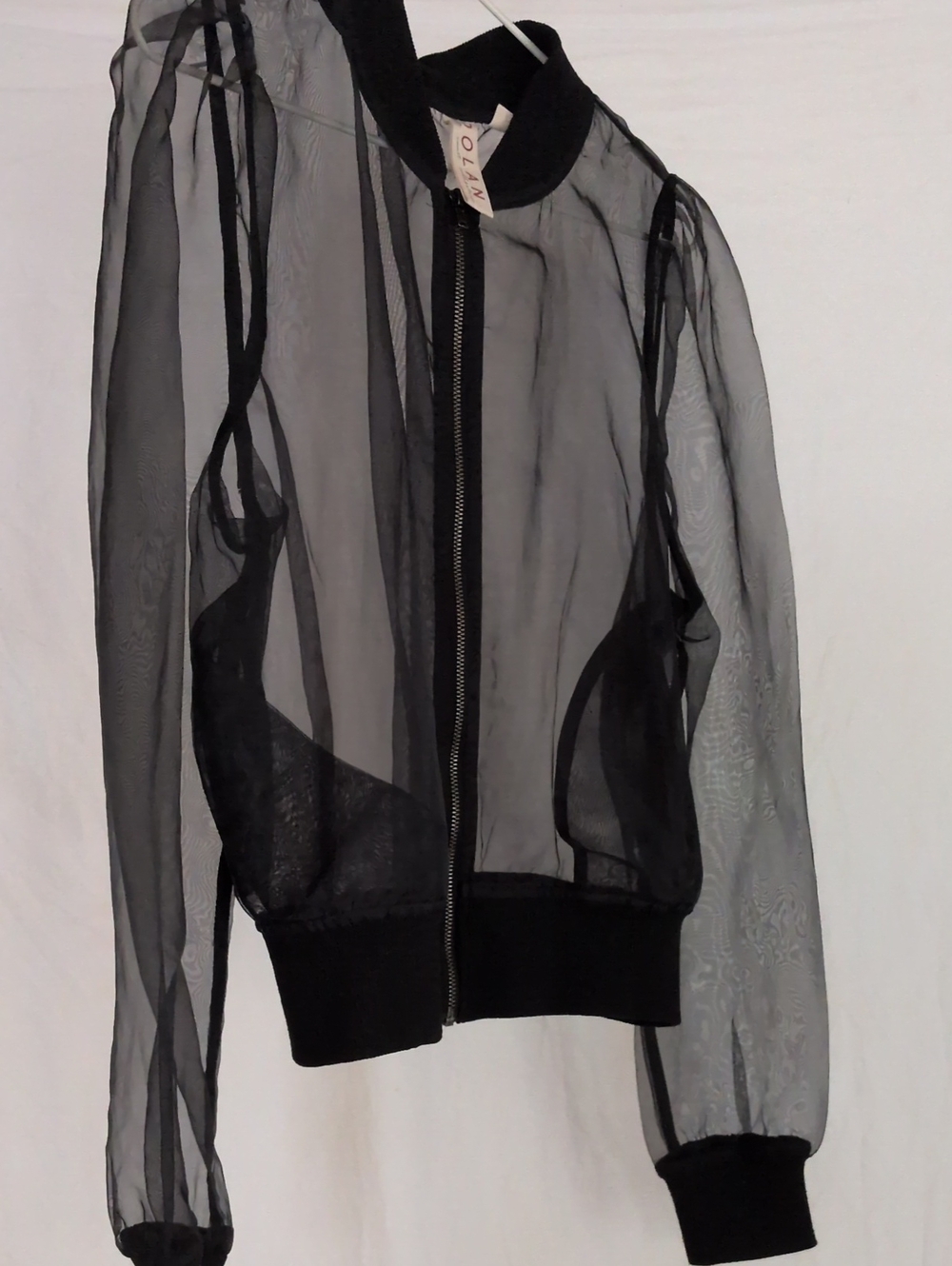Dolan By Anthropologie Organza Bomber Jacket